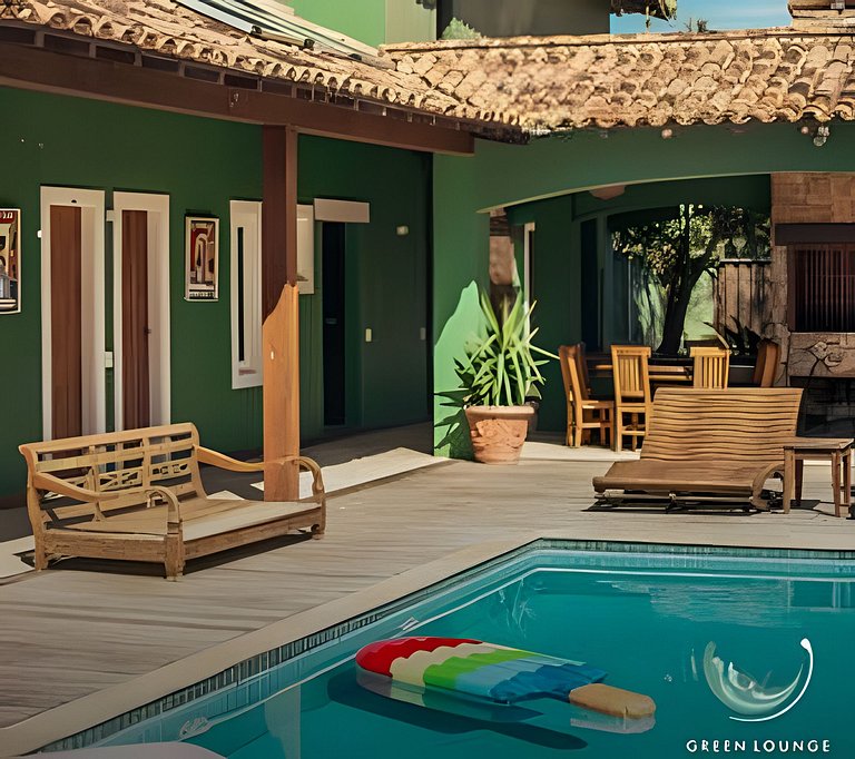 Green Lounge - Pé na areia