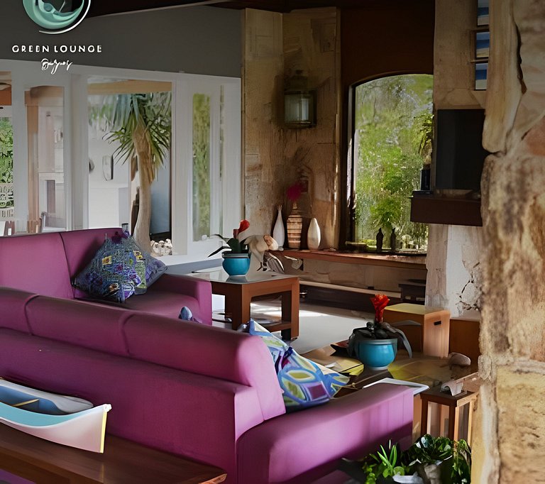 Green Lounge - Pé na areia