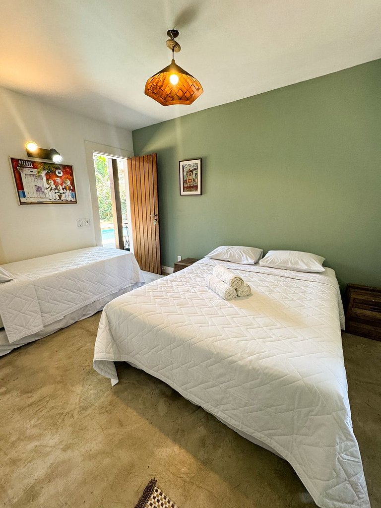 Casa pe na areia em buzios