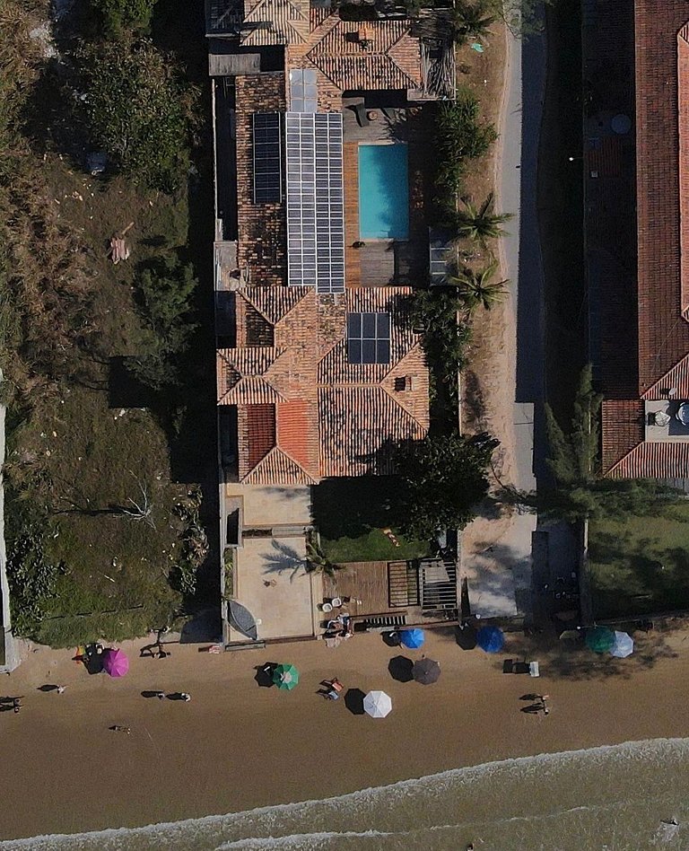 Casa pe na areia em buzios