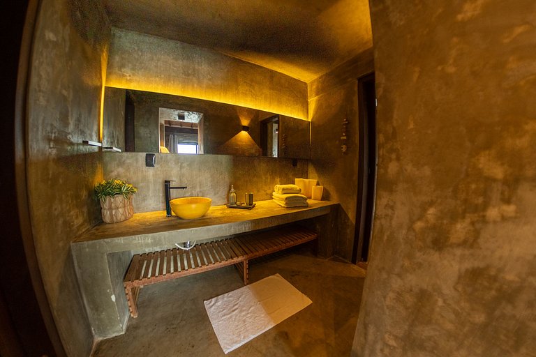 Loft Frente-Mar na Enseada do Gancho