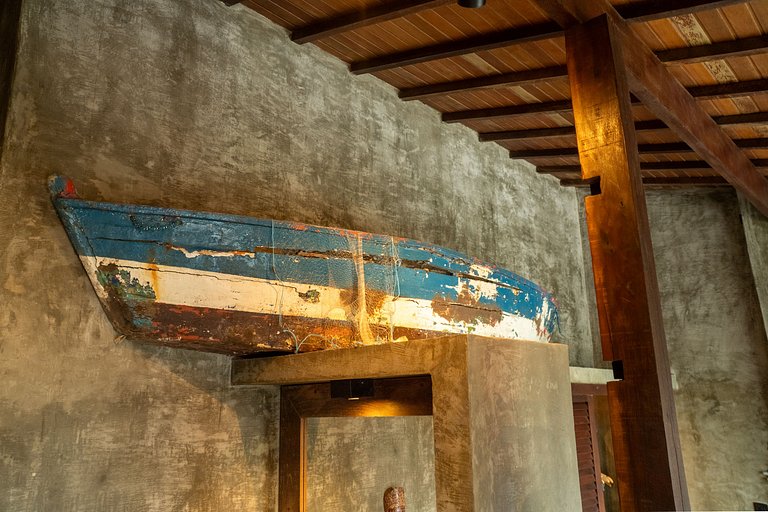 Loft Frente-Mar na Enseada do Gancho