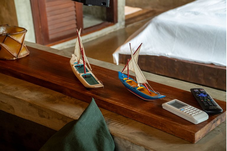 Loft Frente-Mar na Enseada do Gancho