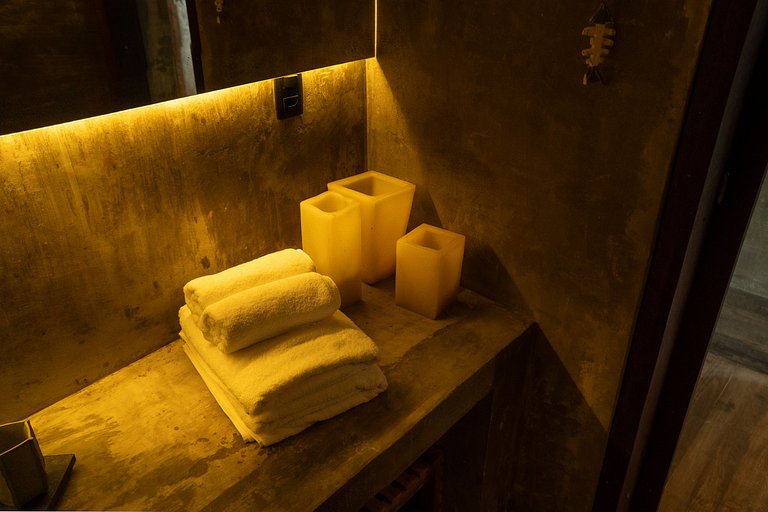 Loft Frente-Mar na Enseada do Gancho