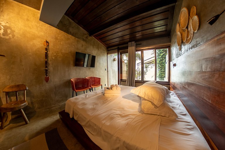 Loft Frente-Mar na Enseada do Gancho