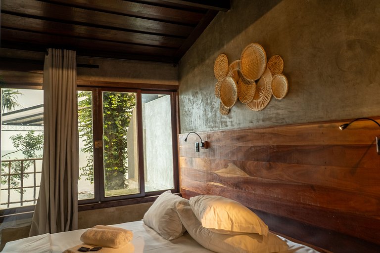 Loft Frente-Mar na Enseada do Gancho