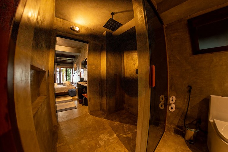 Loft Frente-Mar na Enseada do Gancho