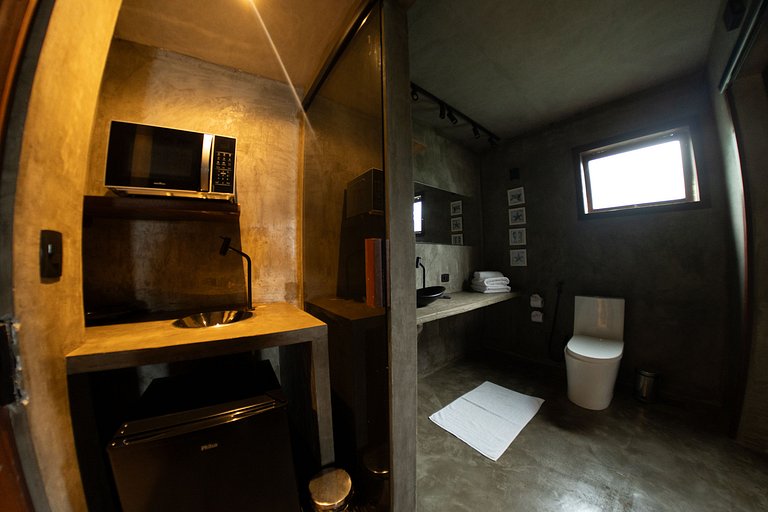 Loft Frente-Mar na Enseada do Gancho