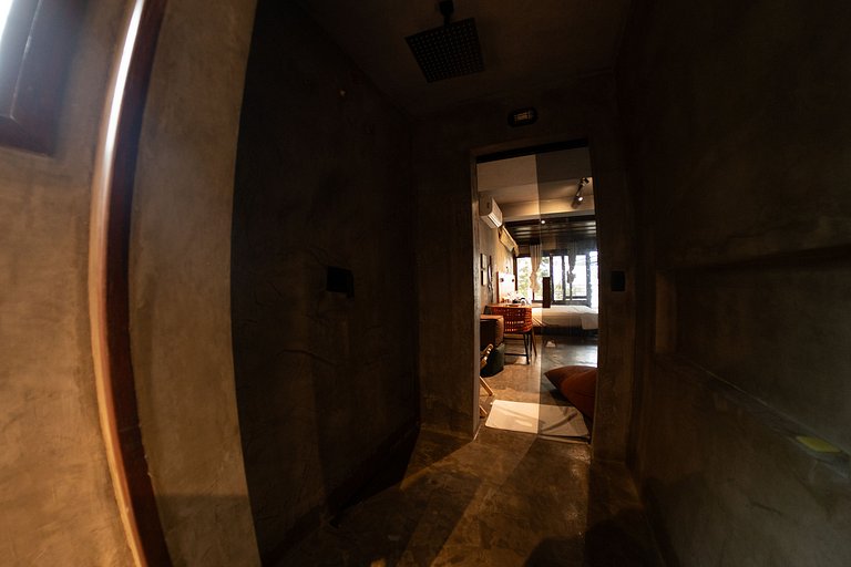 Loft Frente-Mar na Enseada do Gancho