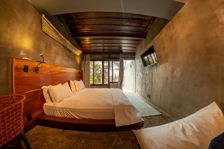 Loft Frente-Mar na Enseada do Gancho