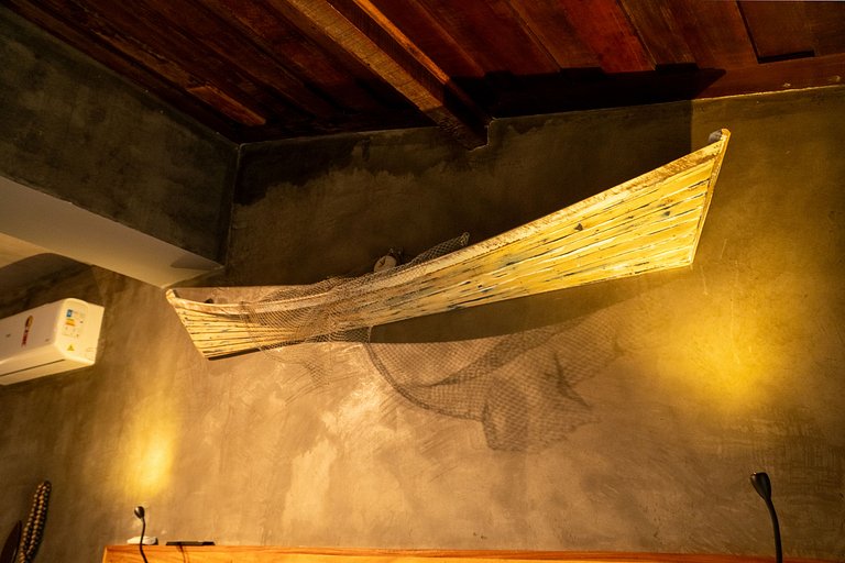 Loft Frente-Mar na Enseada do Gancho