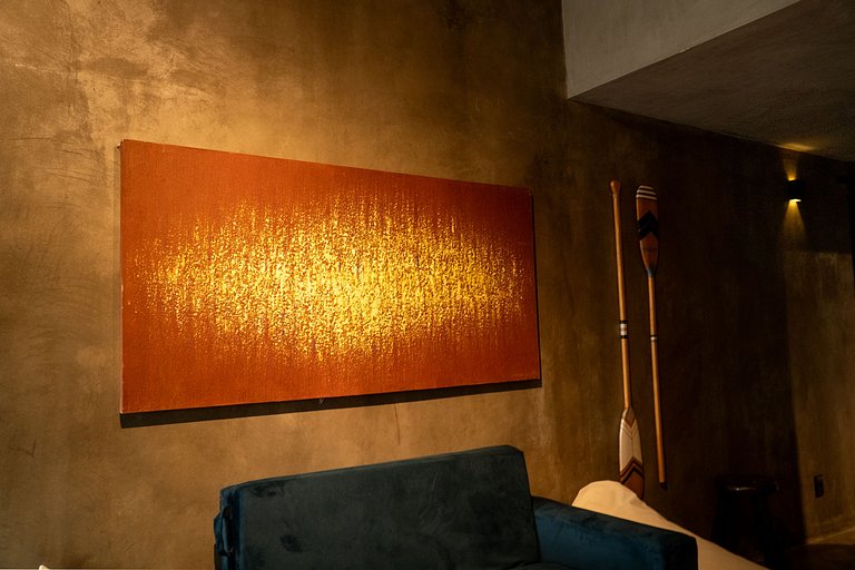 Loft Frente-Mar na Enseada do Gancho